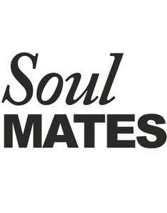 Soulmates - 2 stk Klistremerker for Sko