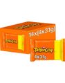 14 stk 4-packs Nestle Toffee Crisp - Toffefylte Sjokoladebiter med Crisp - Hel Eske 1,73 kg