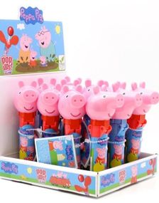 12 stk Peppa og Georg Pop Ups med Kjærlighet - Hel Eske