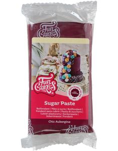 Funcakes Fondant - Chic Aubergine 250 gram