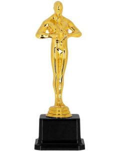 Oscar Inspirert Gullfarget Pokal - 21 cm