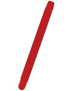 Rett Rød Bioplast Stang - 1,6x 16 mm