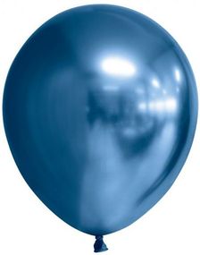 10 stk 30 cm - Glossy Blå Ballonger