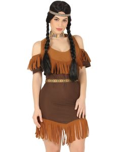 Indianer Kostyme til Dame