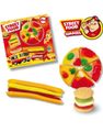 Street Food Gummies - Vingummi Pizza, Burger og Pølse 42 gram