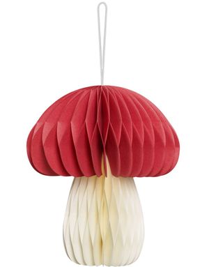 Soppformet Papirdekorasjon - Honeycomb 12.5 cm