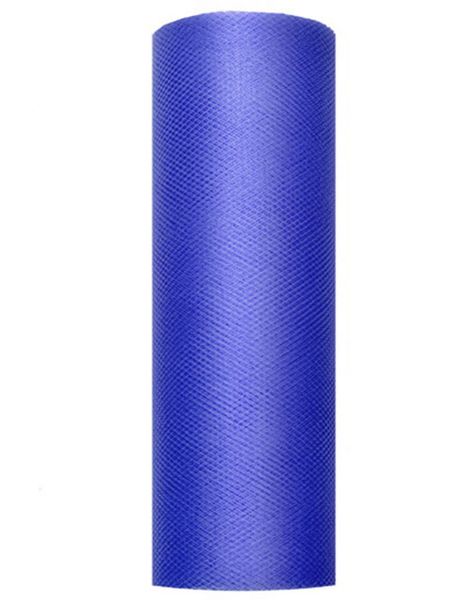 MØRK BLÅTT Tyll på Rull 15 cm x 9 meter