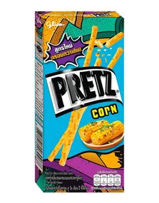 Glico Pretz Corn Flavour - Kjekspinner med Mais (Thailand)