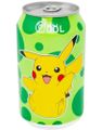 Pokemon Pikachu Lime Sparkling Water - Kullsyrevann med Limesmak 330 ml (Asia Import)