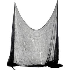 Skummel Dekorasjon til Halloween - Svart Netting Ca 75x300 cm