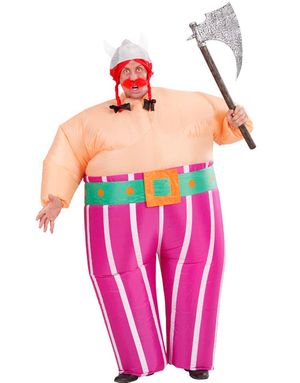 Robust Obelix - Oppblåsbart Kostyme