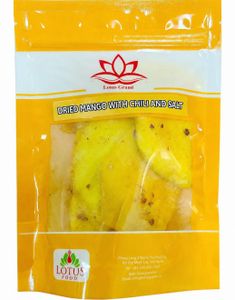 Lotus Grand Tørket Mango med Chilli og Salt - 200 gram (Vietnam)
