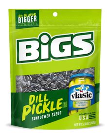 Bigs Sunflower Seeds Dill Pickle - Solsikkefrø med Dill Pickle Smak 152 gram