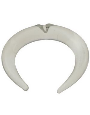 Pyrex Djengis 4 mm - Gjennomsiktig Ørepiercing