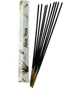Aloe Vera - 20 stk Stamford Hex Røkelsespinner