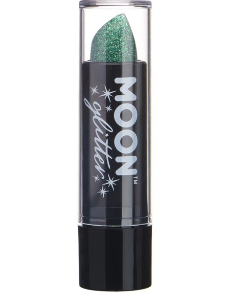 Grønn Leppestift med Glitter