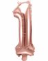 Rose Gullfarget Tallballonger 0-9 - 35 cm