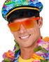 Kostymebriller i Wayfarer-Stil - Orange