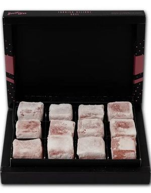 SweetBizz Turkish Delight Rose - Lokum/Gelebiter med Rosesmak 300 gram