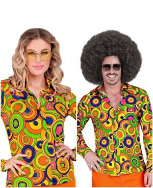 Parkostyme - Boblemønstret Hippie-Skjorter