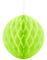 Limegrønn Honeycomb Ball - VELG STØRRELSE 10-20 cm