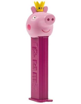 Prinsesse Peppa Gris Pez-Holder med 2 stk Pez Pakker