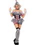 Darling Harlequin - Harlekin/Klovnekostyme til Dame