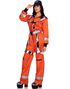 Orange Astronaut Damekostyme