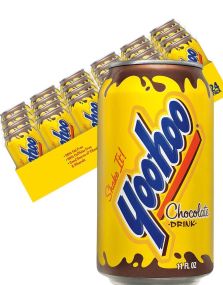24 stk Yoohoo Chocolate Drink - Sjokoladedrikk 325 ml - Helt Brett (USA Import)