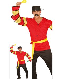 Rumbero - Mariachi Fiesta Kostyme til Herre