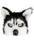 Husky Hund Plysjmaske