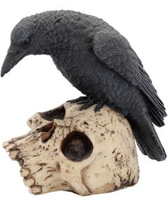Ravens Remains - Ravn og Hodeskalle Figur 13 cm