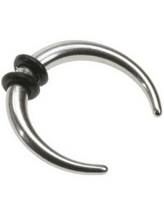 Silver Djengis - Ørepiercing med O-Ringer