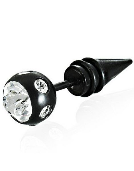 Bling Ball with Spike - Fake Piercing
