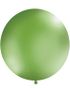 GRØNN Pastellfarget Rund JUMBO Ballong 1 meter
