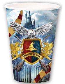 6 stk Harry Potter Inspirerte Pappkrus 240 ml