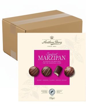 10 stk Anthon Berg Significant Marzipan - Esker med Forskjellig Marsipankonfekt - Hel Eske 1,73 kg