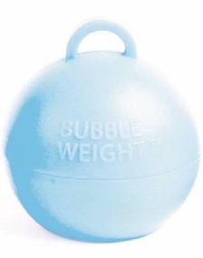 Bubble Weight - Lys Blå Ballongvekt med Festering