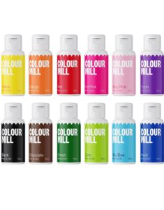 Sett med 12 stk Colour Mill Oil Blend Farger - Kickstarter set