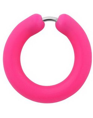 Silikon Pink Circle - Fake Piercing