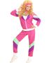 Hip Hop Flava - 80 Talls Rosa Grilldresskostyme
