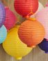 Hvit Lanterne med LED-Lys 20 cm