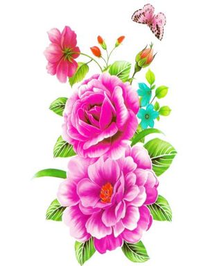 Pink Summer (Fake Tattoo)