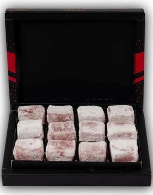 SweetBizz Turkish Delight Pomegranate - Lokum/Gelebiter med Granateple 300 gram