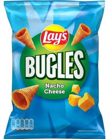 Lay's Bugles Nacho Cheese Potetgull 125g