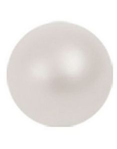 Pearl Fashion White - 3 mm Akrylkule til 1,2 mm stang
