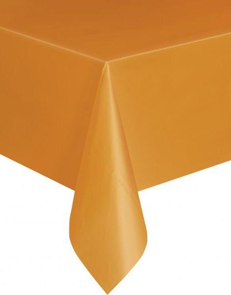 Orange Plastduk 137x274 cm