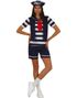 80 talls Sailor Kostyme til Dame - Strl M