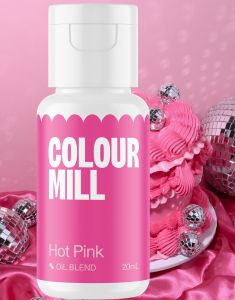 Colour Mill Hot Pink Oljebasert Matfarge - 20ml