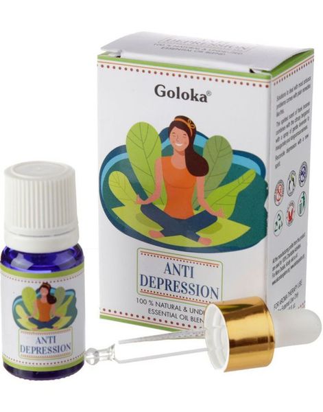 Goloka Anti Depression Blend - 100% Ren Eterisk Olje 10 ml